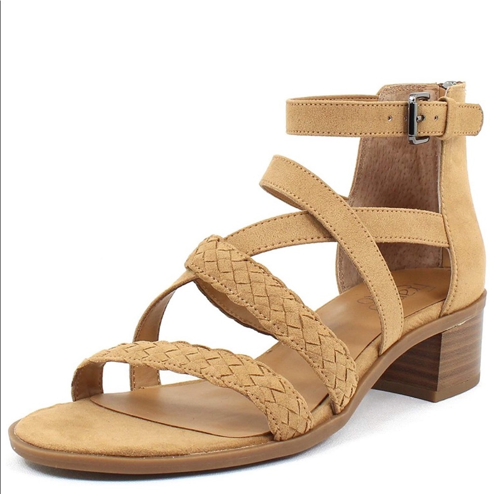 Franco Sarto Tan Olympus Sandal EUC